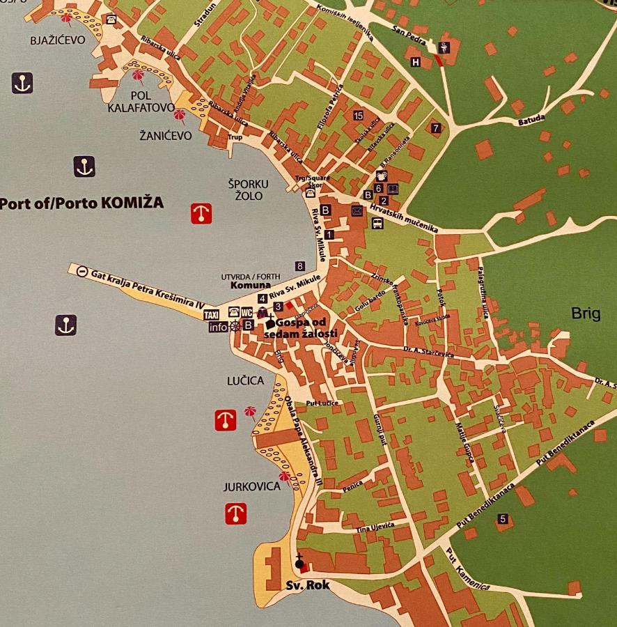 Apartment Esa Komiža Εξωτερικό φωτογραφία